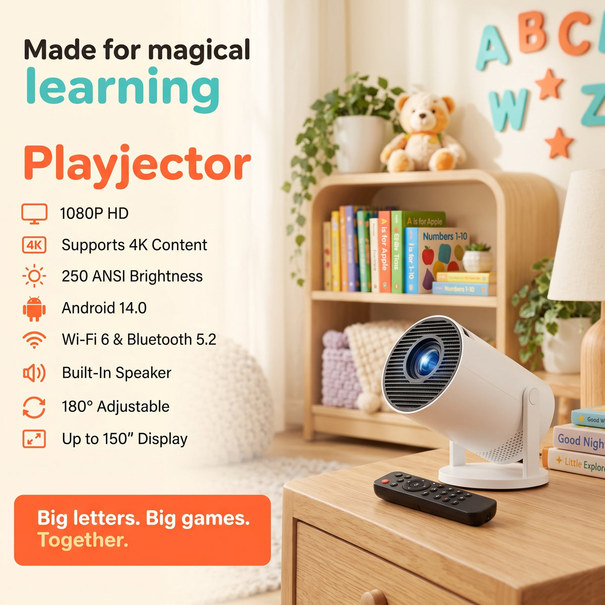 Kids Educational Projector