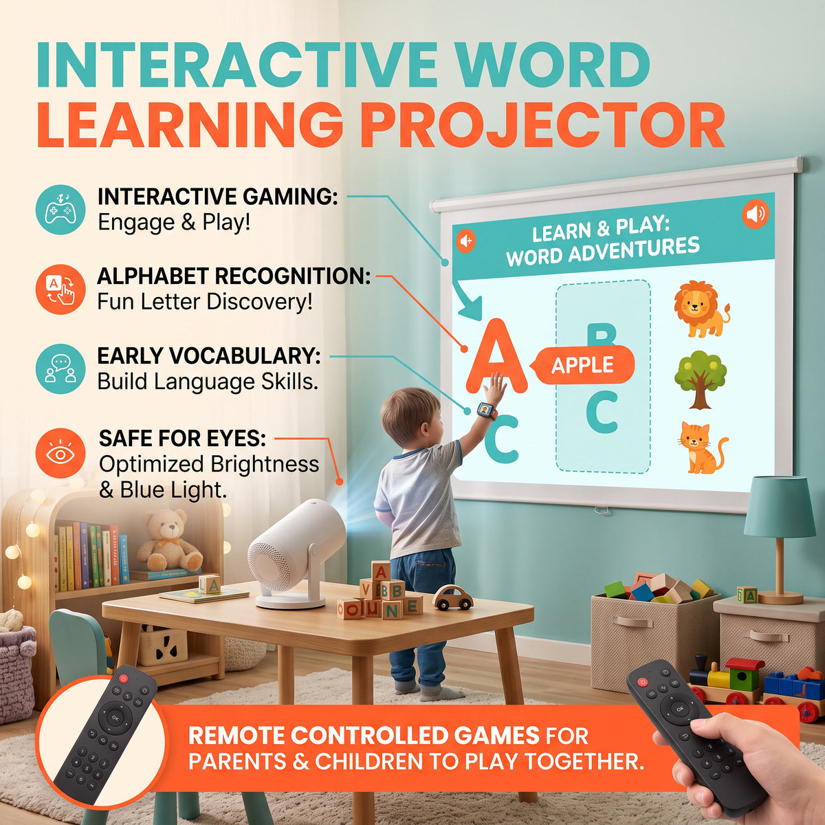 Kids Educational Projector